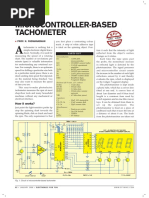 MICROCONTROLLER-BASED TACHOMETER - Kits 'N' Spares PDF