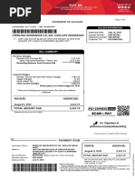 Sterling Insurance Co.,Inc. Non-Life Insurance: Statement of Account