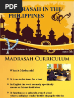 Madrasah Education in Philippines