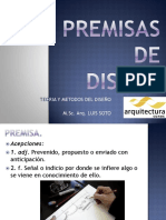 Premisas de Diseno