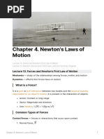 Chapter 4. Newton's Laws of Motion