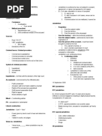 Criminal Procedure Lecture Notes For Midterms