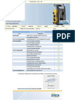 Certificado de Verificacion GPS TRIMBLE SPS986 5828F00026