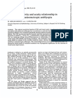 Sensitivity Relationship Strabismic Anisometropic Amblyopia: Contrast and in and