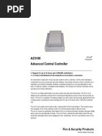 AC5100 Advanced Central Controller: Fire & Security Products