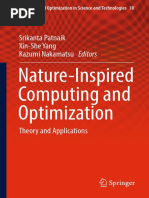 Nature-Inspired Computing and Optimization: Srikanta Patnaik Xin-She Yang Kazumi Nakamatsu Editors