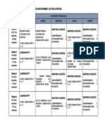 Cronograma de Actividades Pedagógicas Del Mes Noviembre