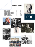 IGCSE History Information Pack