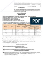 Ficha Informativa e de Trabalho Dos Pronomes