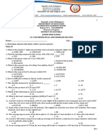 Ls 3-Mathematical and Problem Solving Name: - CLC: - I. Direction: Choose The Letter of The Correct Answer. Math IV