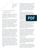 1.1 - Causes of Environmental Problems and Development of Environmental Laws