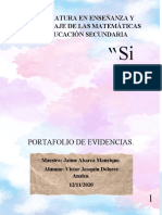 Portafolio de Evidencias.