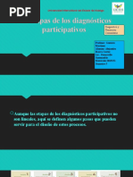 Las Etapas de Los Diagnósticos Participativos