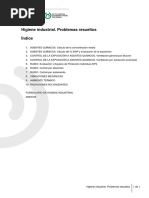 Indice Higiene Problemas RESUELTOS PDF