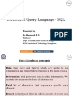 Basic and Advanced SQL PDF