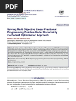 Solving Multi Objective Linear Fractional Programming Problem Under Uncertainty Via Robust Optimization Approach