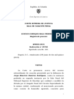 Corte Suprema de Justicia Sala de Casación Penal