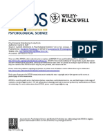 Ryff Psychological Wellbeing in Adulthood 1995