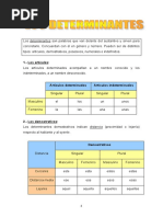 Los Determinantes