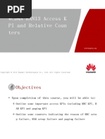 OWO205020 WCDMA RAN13 Access KPI and Relative Counters ISSUE1.01