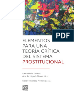 Nuño Gómez y de Miguel - ELEMENTOS - PARA - UNA - TEORIA - CRITICA - DEL - SISTEMA PROSTITUCIONAL PDF