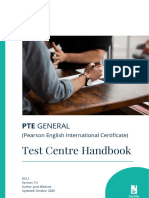 Pte General Test Centre Handbook PDF