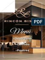 Carta Rincón Bistro Digital PDF