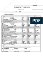 Teste Diagnostico 7º Sem Cotaçao