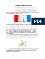 Ley de La Fuerza de Lorentz y Segunda Ley de Laplace