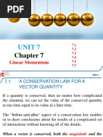 UNIT 7-PHY 131 Chapter 7 - Momentum-Impulse-Centre of Mass