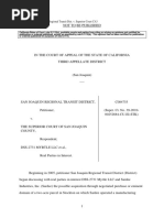 San Joaquin Regional Transit District v. Superior Court, No. C084755 (Cal. Ct. App. Dec. 1, 2020)