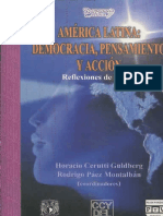 América Latina. Democracia, Pensamiento y Acción PDF