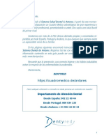 Cuadro Médico Antares Dental PDF