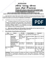 Final Notification AFCAT 01-2021