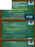 Environmental Instrumentation: L. J. Institute of Engineering & Technology Department of Instrumentation & Control