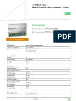 Product Data Sheet: Modicon Quantum - Racks Backplanes - 10 Slots