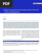 ILO Brief - India (June 2020) PDF