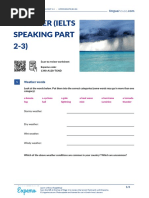 Weather (Ielts Speaking Part 2-3)