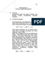 PERCOBAAN STANDARISASI EDTA PENENTUAN MG