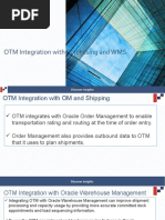 Otm Integration Wms Po