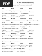 De Thi Thu Dai Hoc Mon Tieng Anh de So 22 PDF