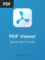 PDF Viewer: Quick Start Guide