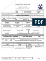 Autorizaciones UT2008983