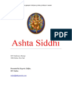 Ashta Siddhi: Presented by Krgovic Zeljko, SJC Serbia