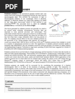 Radiation Pressure