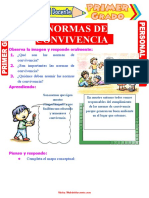 Normas de Convivencia para Primer Grado de Primaria