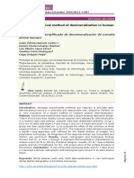 Simplified Chemical Method of Demineralization in Human Dental Enamel