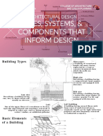 Architectural Design 1 - Lecture 6 - Elements of Architecture