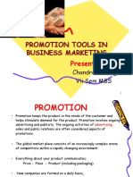 Promotion Tools in Business