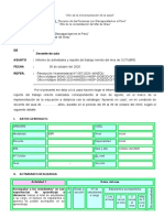 INFORME OCTUBRE, Dely